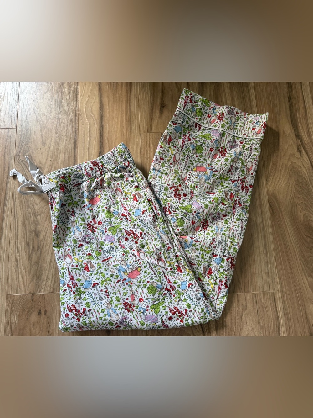 Cath Kidston x Peter Rabbit "Garden Ditsy" Pajama Pants - Size Medium RARE